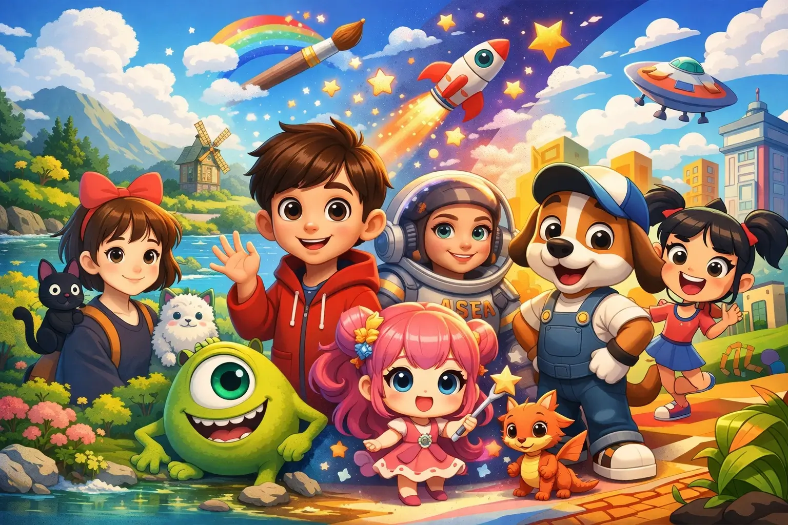 Diverse Art Styles Beyond Ghibli